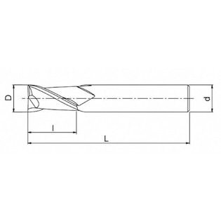 2160 hss-co pour aluminium