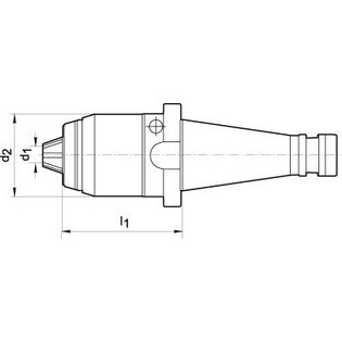 3522 - mandrin de perçage sa 40 