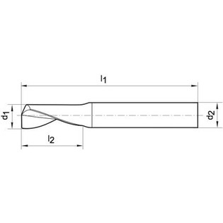 2310 - pour aluminium, courte, polimiroir