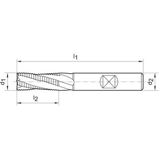 2393 - ebauche pour inox revêtue tialn