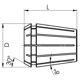 3595 - pinces de serrage de haute précision gerc20-b