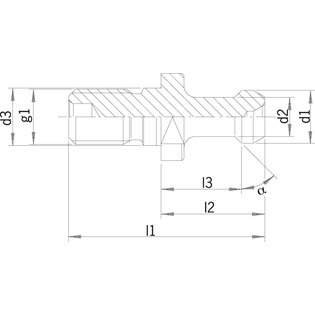 3685 - tirettes iso 7388-2 (mas/bt) sans alésage