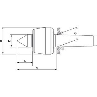 3303 - pointe tournante standard