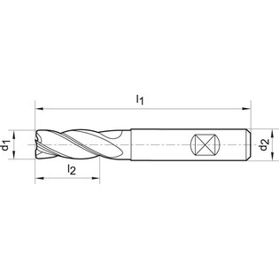 2798 - inox, 35°/38° , revêtue tialn