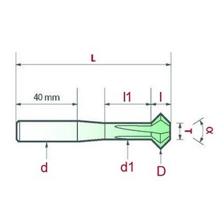 8490-h bi-face 90° revêtue